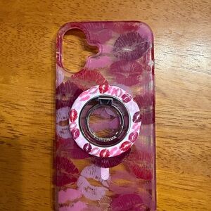 velvet caviar iphone 16plus case + ring holder